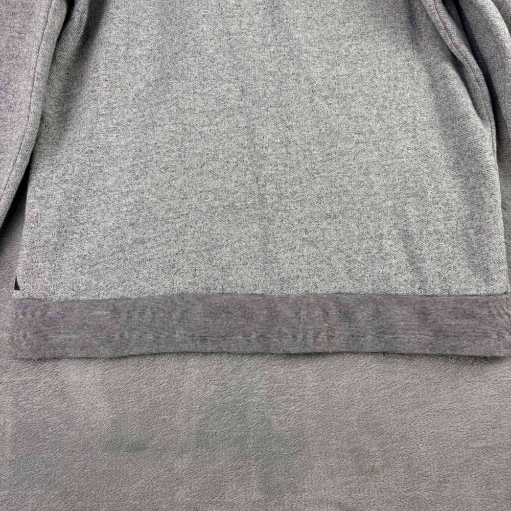 UNTUCKit Women Large‎ Grey Shawl Collar Sweater Cotton Button Pullover Heathered - Picture 6 of 11